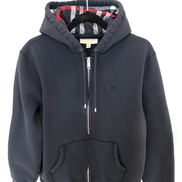 BURBERRY LONDON HOODIE SWEATSHIRT - Picture 1 of 10